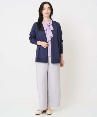 アンサンブル対応］長袖ラメカーディガン | CHRISTIAN AUJARD (Women