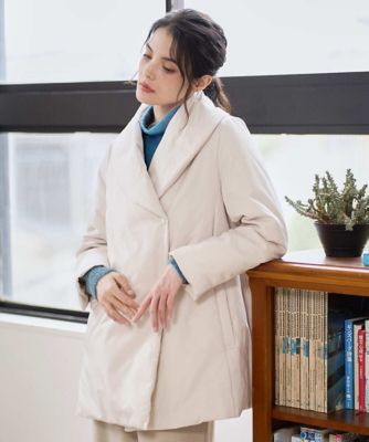 暖か・軽い］ミドル丈ダウンコート | CHRISTIAN AUJARD (Women