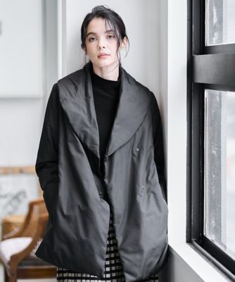 CHRISTIAN AUJARD (Women)/クリスチャン オジャール [暖か・軽い]ミドル丈ダウンコート 94ブラック コート・ジャケット【三越伊勢丹/公式】