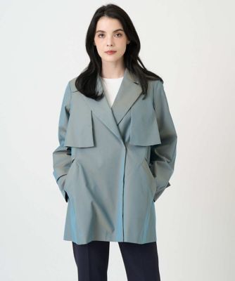 ライナー付］デザインハーフコート | CHRISTIAN AUJARD (Women