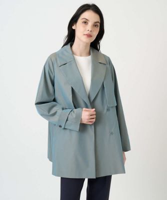 ライナー付］デザインハーフコート | CHRISTIAN AUJARD (Women