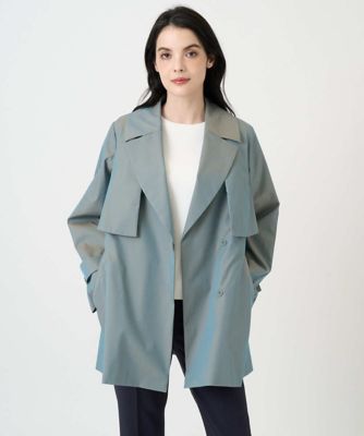 ライナー付］デザインハーフコート | CHRISTIAN AUJARD (Women