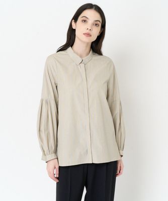 ランダムストライプブラウス | CHRISTIAN AUJARD Lサイズ (Women