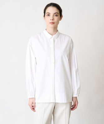＜CHRISTIAN AUJARD Lサイズ (Women/大きいサイズ)＞ドロップショルダーシャツ