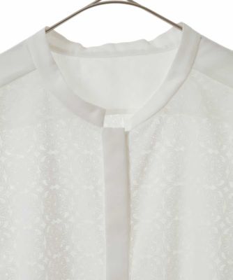 モノグラムオパールプリントブラウス | CHRISTIAN AUJARD Lサイズ