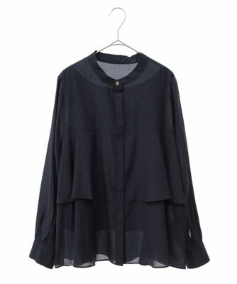 クリスチャンオジャール 大きいサイズ 長袖チュニックブラウス