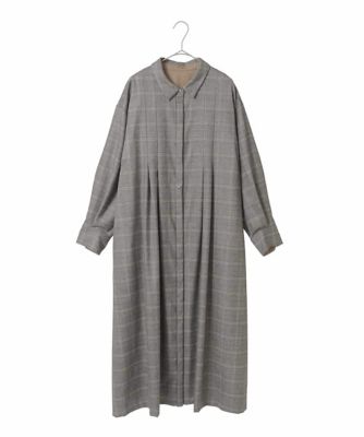 大きいサイズ】グレンチェックワンピース | CHRISTIAN AUJARD Lサイズ