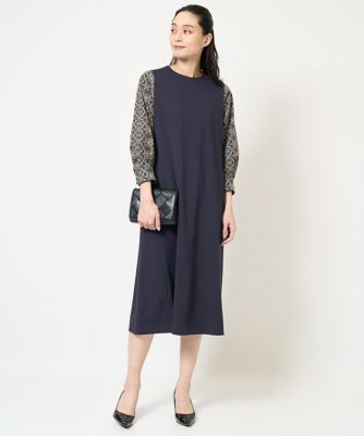 刺繍デザインワンピース