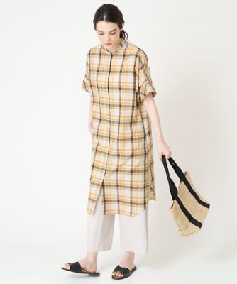 オリジナルチェックワンピース | CHRISTIAN AUJARD Lサイズ (Women