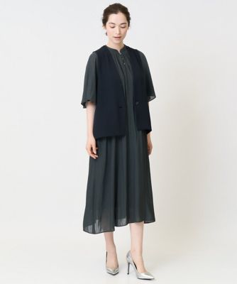フレアスリーブワンピース | CHRISTIAN AUJARD Lサイズ (Women