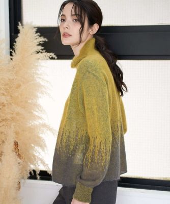 大きいサイズ】グラデーションニットプルオーバー | CHRISTIAN AUJARD