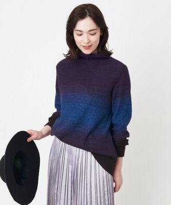 お歳暮・冬ギフト特集 2025 人気ランキング ニット クリスチャンオジャール チュニック 11 上品ブルー トップス