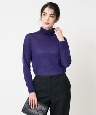 大きいサイズ／肌触り良い・軽い】ベーシックプルオーバーニット