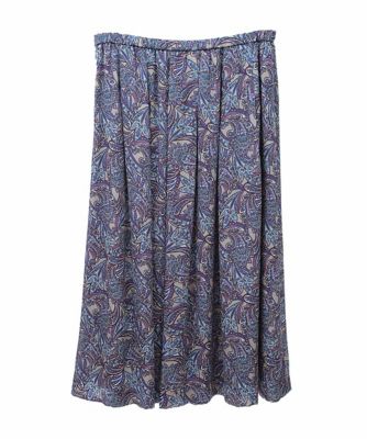 セットアップ対応］ペイズリープリントスカート | CHRISTIAN AUJARD L