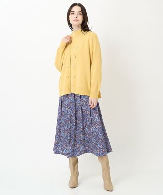 セットアップ対応］ペイズリープリントスカート | CHRISTIAN AUJARD L