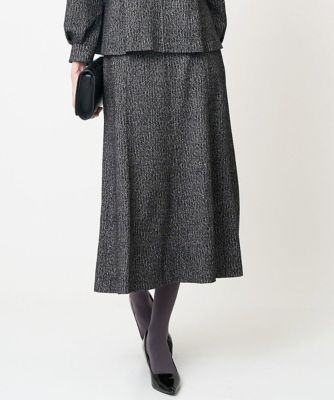 大きいサイズ／セットアップ対応】ラメジャージースカート | CHRISTIAN