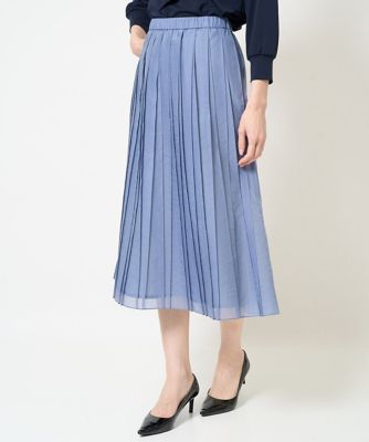 オーガンジープリーツスカート