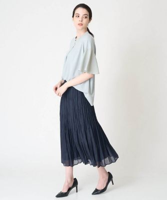 ランダムプリーツスカート