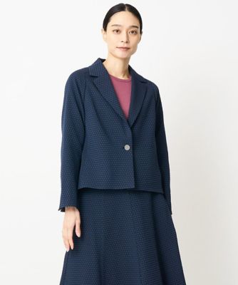 エミ✨◆CHRISTIAN AUJARD◆37万アルパカウールコート セットアップ対応］オリジナルジャカードジャケット | CHRISTIAN