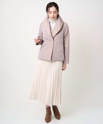 大きいサイズ／軽量・暖かい】中綿入りショートアウター | CHRISTIAN