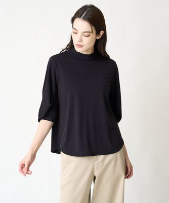 ＜CHRISTIAN AUJARD Lサイズ (Women/大きいサイズ)＞デザインスリーブカットソー