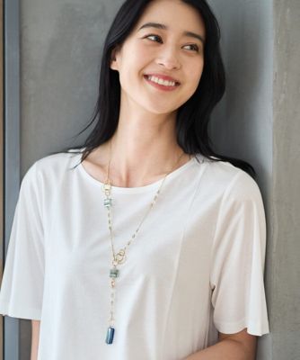 ＜CHRISTIAN AUJARD Lサイズ (Women/大きいサイズ)＞【大きいサイズ】スムースフレアカットソー