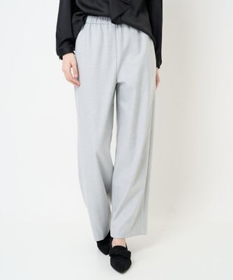 ＜CHRISTIAN AUJARD Lサイズ (Women/大きいサイズ)＞ウエストゴムサイドラインパンツ