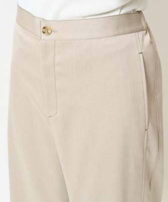 ステッチデザインセミワイドパンツ
