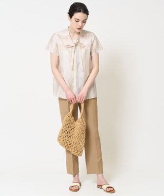 美シルエットスティックパンツ