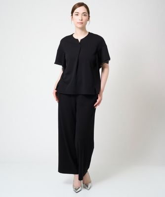 ［吸水速乾・セットアップ対応］シンプルストレートパンツ