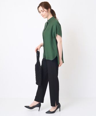 サイドラインストレートパンツ