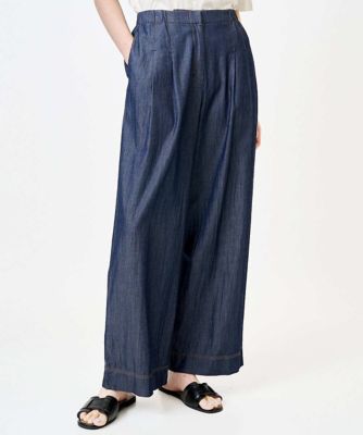 ＜CHRISTIAN AUJARD Lサイズ (Women/大きいサイズ)＞［セットアップ対応］ライトデニムパンツ