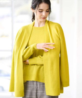 大きいサイズ／アンサンブル対応】カシミヤシルクニットカーディガン