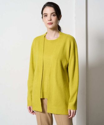 セントジョン　レディース　シルク　カシミヤ　ウール　ニット　カーディガン　LL セントジョン レディース シルク カシミヤ ウール ニット カーディガン