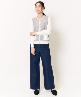 大きいサイズ／アンサンブル対応】ツィードコンビ羽織り | CHRISTIAN