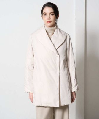 大きいサイズ／暖か・軽い】ミドル丈ダウンコート | CHRISTIAN AUJARD