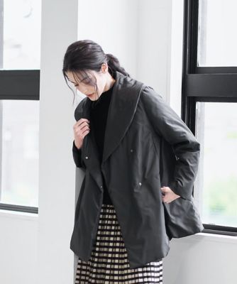 【送料無料】CHRISTIAN AUJARD Lサイズ (Women/大きいサイズ)/クリスチャン・オジャール Lサイズ【大きいサイズ/暖か・軽い】ミドル丈ダウンコート 94ブラック コート・ジャケット【三越伊勢丹/公式】