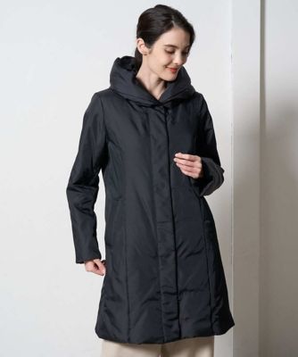 【未使用品】CHRISTIAN AUJARD LIBERTEダウンコートXL黒 大きいサイズ／暖か・軽い】フーディーダウンコート | CHRISTIAN