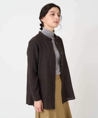 リファインガーゼストライプブラウス | GIANNI LO GIUDICE(Women