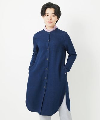 二重織ガーゼデニムロングブラウス | GIANNI LO GIUDICE(Women/小さい