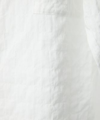 ［日本製］シャーリングシャンブレーブラウス