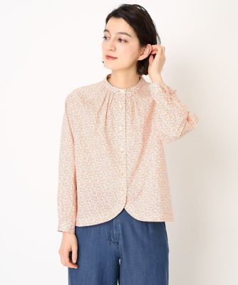 ＜GIANNI LO GIUDICE(Women/小さいサイズ)＞ＬＩＢＥＲＴＹプリントシャツブラウス（ＷＡＬＴＥＲ’Ｓ　ＭＥＡＤＯＷ）