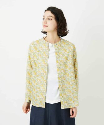 ＜GIANNI LO GIUDICE(Women/小さいサイズ)＞ＬＩＢＥＲＴＹプリントシャツブラウス（Ｌｅｏｎｔｉｎｅ　Ｄｒｅａｍ）