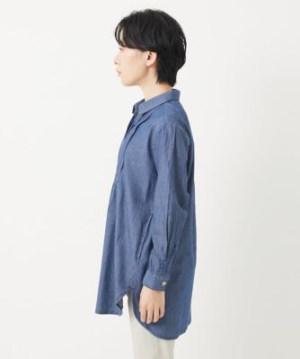 デニムチュニックブラウス | GIANNI LO GIUDICE(Women/小さいサイズ