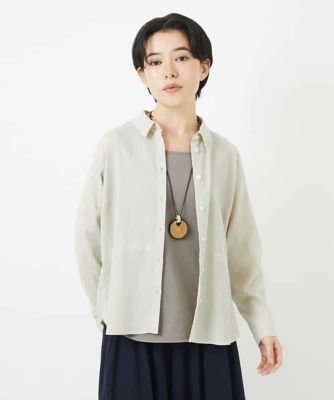 スクエアボタンコットンブラウス | GIANNI LO GIUDICE(Women/小さい