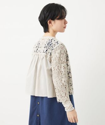 ケミカルレースボレロブラウス | GIANNI LO GIUDICE(Women