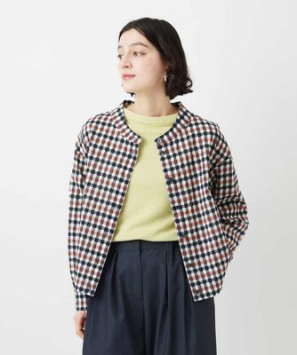 塩縮ギンガムチェックブラウス | GIANNI LO GIUDICE(Women/小さい