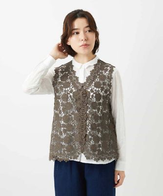 ケミカルレースジレ | GIANNI LO GIUDICE(Women/小さいサイズ