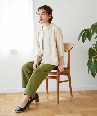 千鳥格子柄リネンコットンブラウス | GIANNI LO GIUDICE(Women/小さい
