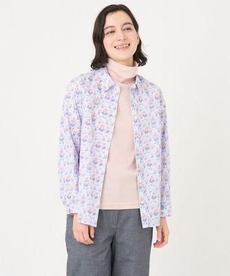 ＬＩＢＥＲＴＹプリントシャツブラウス（Ｆａｗｌｅｙ　Ｓｐｒｉｎｇ）